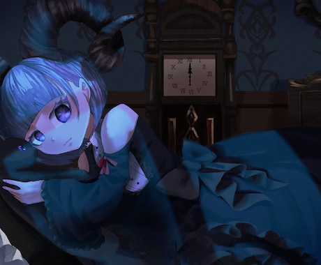 MV、ポストカード等の一枚絵描きます 美しいイラストをVtuberさんに イメージ1