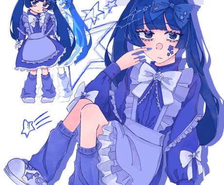 商用可！デフォルメポップなイラストを描きます お手軽価格でかわいくポップなイラストを描きます！ イメージ1