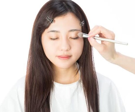 初心者向けフルメイクレッスンします 一緒にメイクしながら、メイクデビューをサポートします！ イメージ1