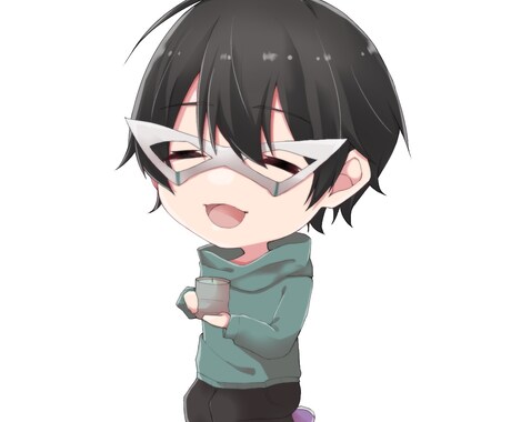 アイコンお描きします SNSで使えるデフォルメのアイコン描きます！ イメージ1