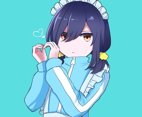 ポップで可愛いキャラクターイラストを制作します アイコンや個人鑑賞など、様々なシーンに活用可能です！ イメージ2