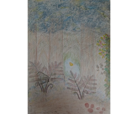 アートセラピーで自己治癒力upします 自分の作品(風景画)を描いて今の心と体を見つめてみませんか イメージ2