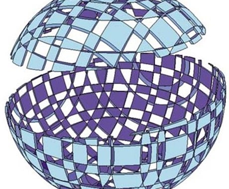 立体図形作品集　あなあたを別世界へご招待します 幾何学的な不思議な世界へあなたを導きます イメージ2