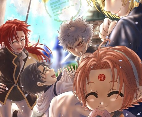 1枚絵お描きします 雰囲気を大事にした1枚絵描かせていただきます！ イメージ2