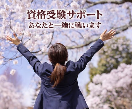 資格試験の学習計画・継続の悩みの相談に乗ります 行政書士・社労士・宅建・マン管合格者が、誠実に対応します。 イメージ1