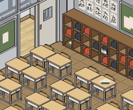 ドットのイラスト・デザイン承ります キャラクターや小物、背景なんでも受け付けてます！ イメージ2