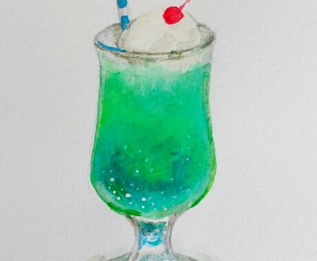 食品イラストや、メニュー、看板デザインなど承ります 芸確かな画力で素敵なイラスト、デザインをご提供します。 イメージ2