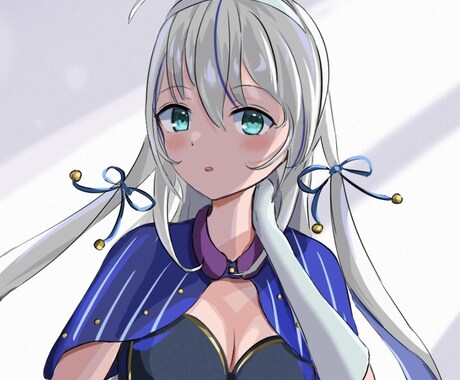 アニメ風のかわいいキャライラストを作成します イメージ1