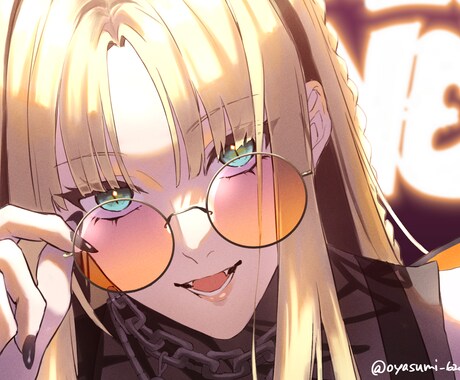 一枚イラストを作成します 綺麗な美男もしくは美女のイラストを作成します！ イメージ1