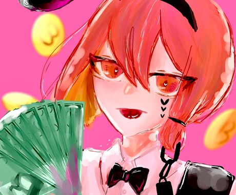 先着3名様！【即日可】  最安値でイラスト描きます アニメ塗り、厚塗りも！最安値でもきちんとした絵を販売！ イメージ2