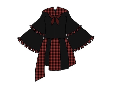 様々なジャンルのお洋服のデザイン画作成します 購入者様の個性を創るお手伝いを致します！ イメージ2