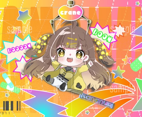 目を引く一枚絵デザインします グラフィックとイラストを駆使し、あなただけのデザインを提供！ イメージ2