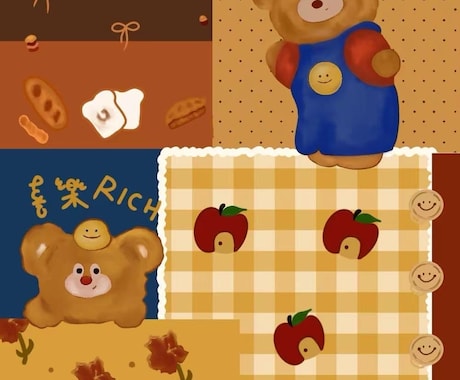 スマホ壁紙・多用途イラスト制作になります ご希望の雰囲気や用途に合わせ丁寧に制作いたします。 イメージ1