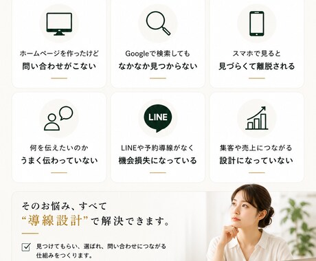 集客につながるWordPressサイトを制作します 初心者も安心｜集客まで一緒にサポート イメージ2