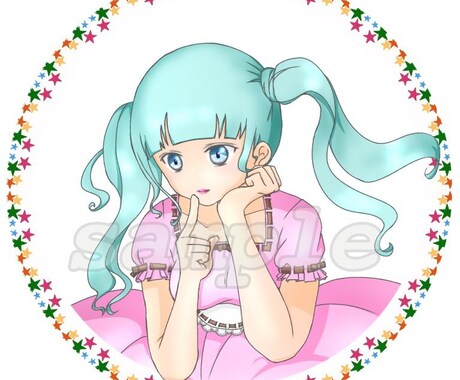 最短1日⚫アイコン、イラストお描きします SNS、ブログ用に。あなたのイメージをイラストに！ イメージ2