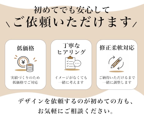 美容サロンの魅力が伝わるチラシを制作します 3日で初稿お渡し！初めてでも安心対応 イメージ2