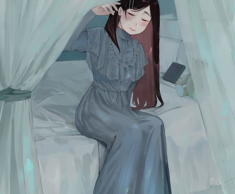 イラスト込みで歌ってみた動画を制作します イラストから動画までまとめて制作します イメージ2