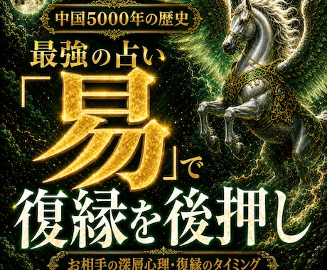 中国最強の占い「易」で本格鑑定します 復縁のタイミング・お相手の深層心理を読み解きます イメージ1