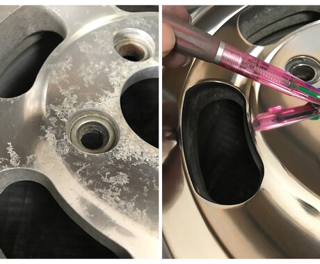 当時物ホイールを職人の手磨きで蘇らせますます イメージ1