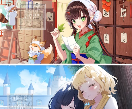 イラスト・立ち絵・デザインなど幅広く対応します Vtuber様、歌い手様、TRPGプレイヤー様におすすめ！ イメージ1
