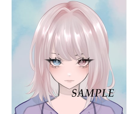 即納！厚塗り風アイコン制作承ります 厚塗り風のかわいいアイコンを最短翌日に納品可能！ イメージ2