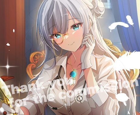 Vtuberさん向けのイラスト制作します ちょっとした記念日などにおすすめです イメージ1