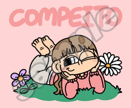 格安！ ポップでかわいいイラスト描きます 結婚式、プレゼント、アイコン、YouTube…にぜひ！ イメージ1