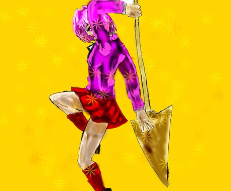 オリジナルキャラ、アニメキャラなど描きます オリキャラ、アニメキャラなど描きます イメージ2