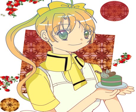 可愛い女の子のイラスト描きます きらきら少女漫画イラストを描きます イメージ2