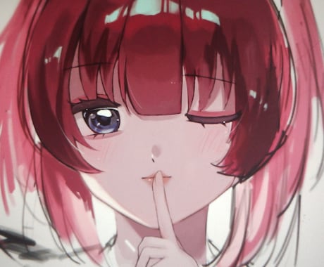 SNS等で使える✽アイコン・イラストを描きます ご要望に最後までお答えします◎SNS用アイコン・イラスト イメージ1
