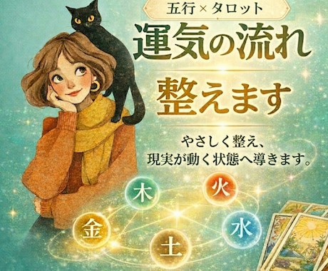 なぜかうまくいかない原因を整え運気を変えます あなたの「追い風」が吹き出す鑑定をお届けします。 イメージ1