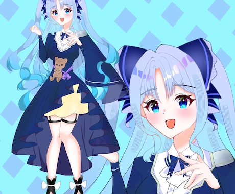 理想を叶えるかわいい魅力的なイラスト描きます 満足していただけるイラストを心を込めて全力で制作いたします。 イメージ2