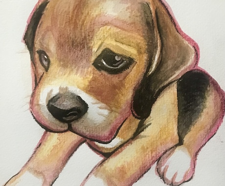 可愛いデフォルメ似顔絵描きます リアルすぎない可愛くレトロな一点ものな似顔絵 イメージ2