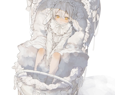 1枚絵や立ち絵、歌ってみた等のサムネを制作致します 納期遅くて14日、早くて3日〜歓迎です！ イメージ2