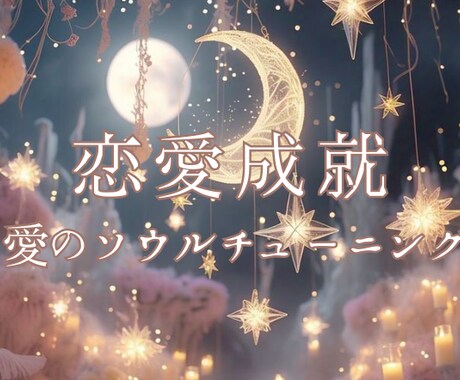 恋愛成就♡愛のソウルヒーリングいたします 思念伝達・あなたの想いをまっすぐお相手さまの魂にお伝え イメージ1