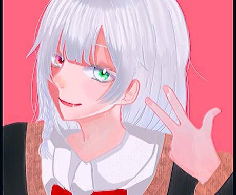低価格でアイコン、ヘッダー描きます 活動のお手伝いを低コストで実現します！ イメージ1