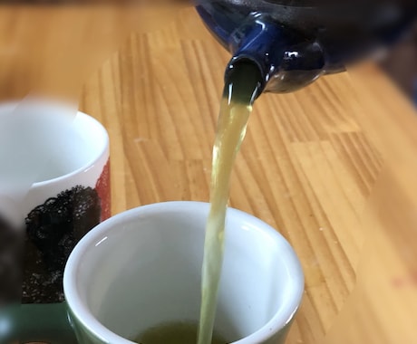 お煎茶を熱湯で淹れても美味しく淹れれます 湯冷まし無し、蒸らし無しの新しいお茶の淹れ方 イメージ1