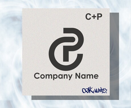 アルファベットの組み合わせロゴ作成します シンプルなアルファベットロゴはいかがですか? ロゴデザイン ココナラ