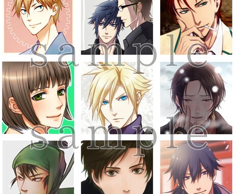 美青年アイコンお描きします 最短1日納品！あなただけのイケメンアイコンでSNSを楽しく！ イメージ2