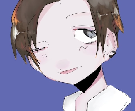 アイコンイラストを顔のみ作成します イメージ1