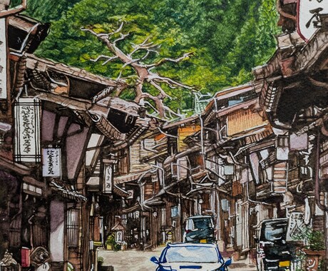 あなたのお気に入り写真を水彩画で描きます あなたの思い出を絵にして飾ってみませんか！ イメージ2