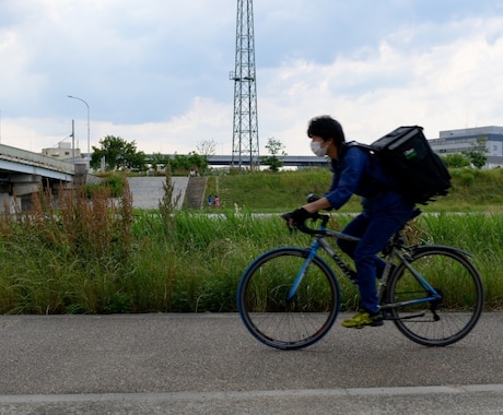 京都でUberEatsを始める方、サポートします 自転車を使っての配達を考えている方対象、アフターサービスあり イメージ1