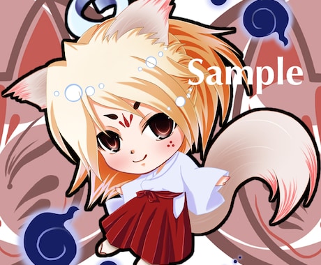 SNSアイコン作成します ご希望に沿った、オリジナルイラストの作成を行います！ イメージ2