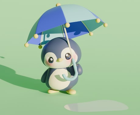 あなたのイラストを3Dモデル化します ご依頼の収益は、全額3DCGを学ぶための進学資金に イメージ2