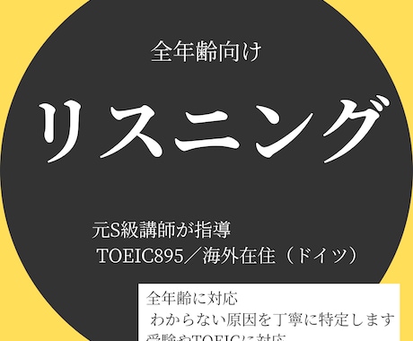 英語リスニング力を基礎から育てます 3ヶ月でLがRを逆転した学習法で耳を変える イメージ1