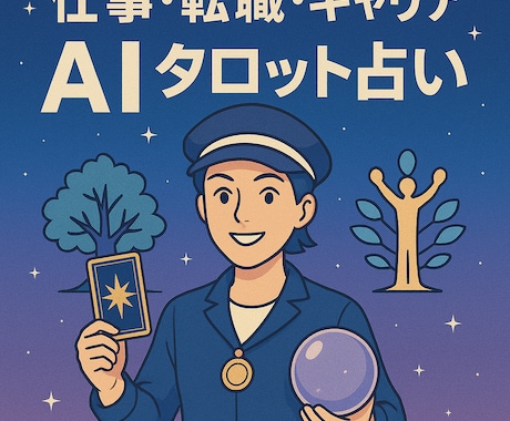 お試し鑑定！ AIと共にワンオラクル占いを行います ☆お仕事上でのお悩みをAIタロット占いで解決☆ イメージ1