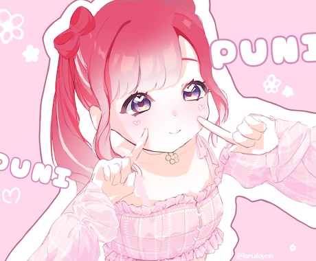 実績作りのため低価格！かわいいイラスト制作します アイコン・立ち絵・1枚絵OK！ イメージ2