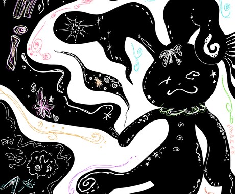 個性的な絵で注目される絵を描きます イメージ1