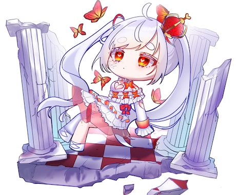即日可⭕可愛めデフォルメイラストの作成をします イメージ1