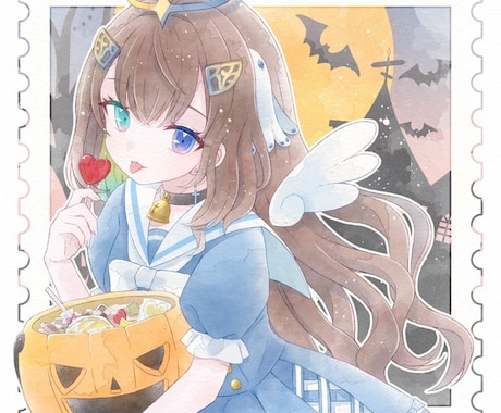 完全おまかせで水彩画風イラスト制作します （商用利用OK）人物イラストを制作いたします イメージ2